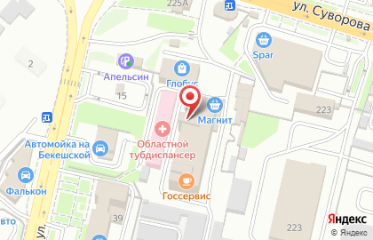 Производственно-торговая компания Декор окон в Ленинском районе на карте