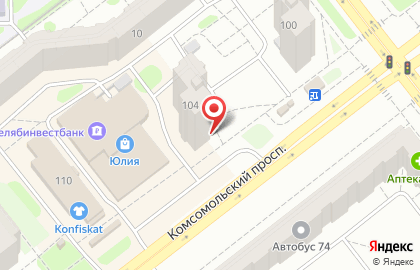 Компания Академия бытового ремонта на Комсомольском проспекте на карте