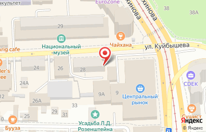 Магазин Байкал в Улан-Удэ на карте