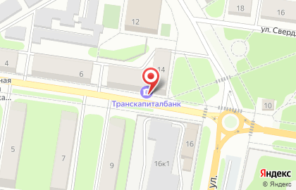 Транскапиталбанк в Перми на карте