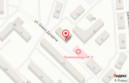 Сбербанк России на улице Олеко Дундича на карте