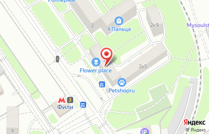 медовая эколавка на Новозаводской улице на карте