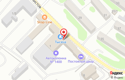 Мебельный центр 1000 в Петропавловске-Камчатском на карте