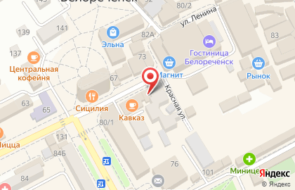 Магазин детских товаров Солнышко, магазин детских товаров на Красной улице на карте