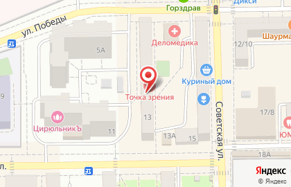 Ветеринарная клиника ВетДруг на Октябрьской улице на карте