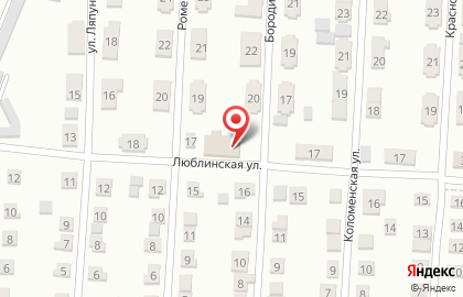 Милосердие на Бородинской улице на карте