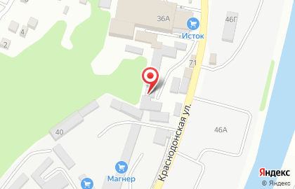 Шинный центр Радиус на Краснодонской улице на карте