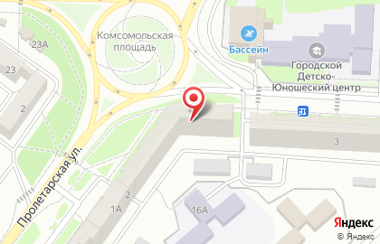 Магазин овощей и фруктов в 6-ом микрорайоне на карте