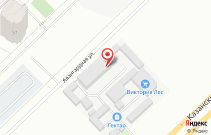 Завод металлической кровли ЗМК РАНТ на Казанском проспекте на карте