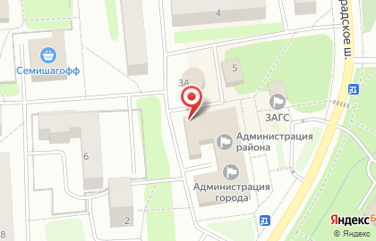 Соляная пещера в Санкт-Петербурге на карте