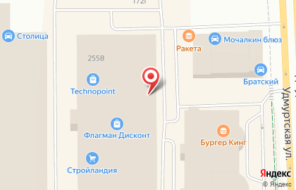 Сервис заказа легкового и грузового транспорта Максим на Удмуртской улице на карте