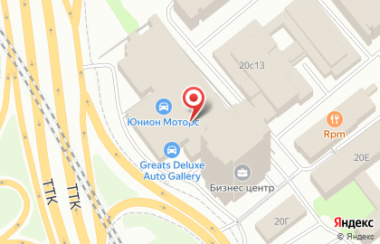 Ауди Центр Москва на Бережковской набережной на карте