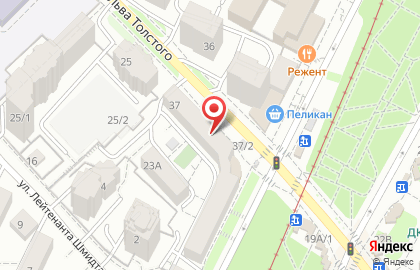 Агентство недвижимости Мир недвижимости на улице Льва Толстого на карте