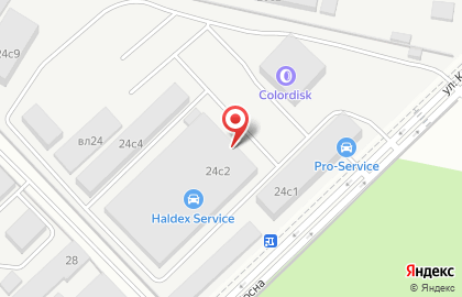 Цветочная компания Флаворит на улице Красная Сосна на карте
