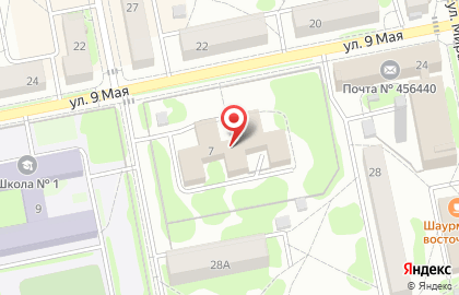 Чебаркульский городской суд на карте