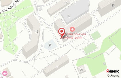 Люберецкий межмуниципальный филиал на улице Ткацкой фабрики на карте