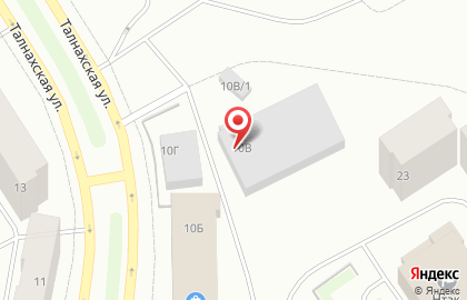 Автостоянка в Красноярске на карте