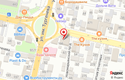 Торгово-сервисный центр Штиль&Кёрхер на улице Красных Партизан на карте