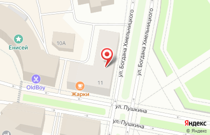 Столовая Жарки на карте