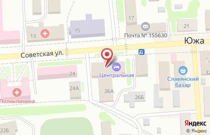 Салон-магазин МТС на Советской улице на карте