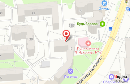 Айболит на улице Владимира Невского на карте
