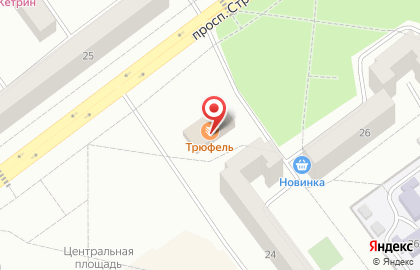Росбанк, ПАО на проспекте Строителей на карте