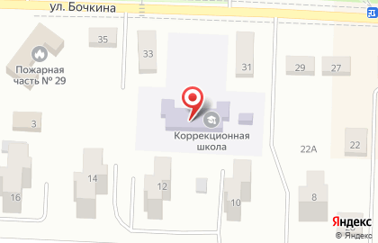 Дивногорская школа на улице Бочкина на карте