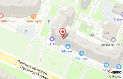 Дом мебели в Санкт-Петербурге на карте