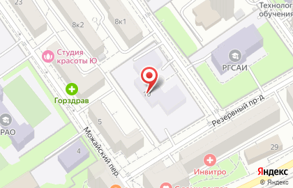 Сервисный центр на улице Дунаевского, 10 на карте