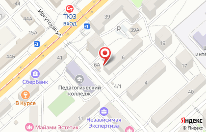 Киоск по продаже хлебобулочных изделий в Ворошиловском районе на карте