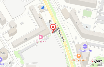 Автостоянка Парис на карте
