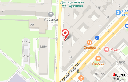 Клиника эстетической медицины Таврическая на Таврической улице на карте