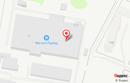 Производственная компания Яр-мебель в Октябрьском районе на карте