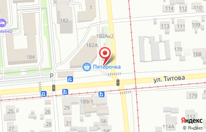 ООО Меркурий на улице Титова на карте