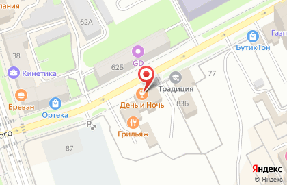 Датабанк на улице Луначарского на карте