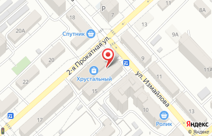 Студия красоты Клевер в Ленинском районе на карте