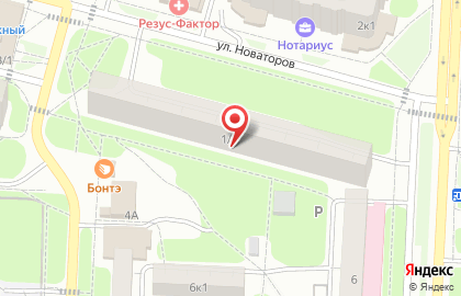 Парикмахерская, ИП Стебкин Ю.Н. на карте