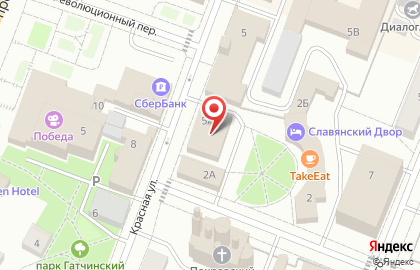 Столовая №5 в Санкт-Петербурге на карте