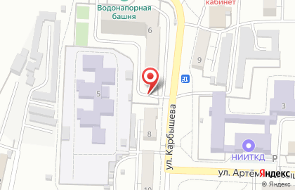 Торговый дом Кранимпорт на улице Карбышева на карте