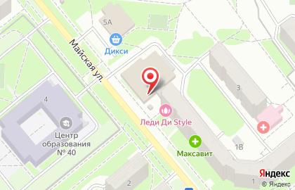 Банкомат ВТБ на Майской улице на карте