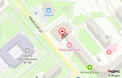 Аптека Spar на Майской улице на карте