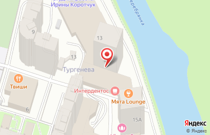 Кальян-бар Мята Lounge в Пушкино на карте