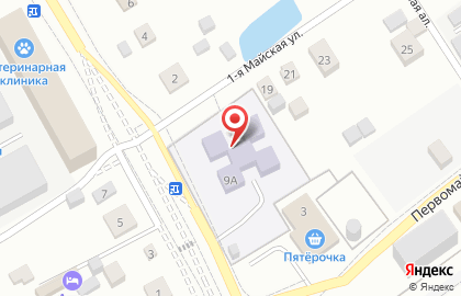 Детский сад №60, комбинированного вида на карте