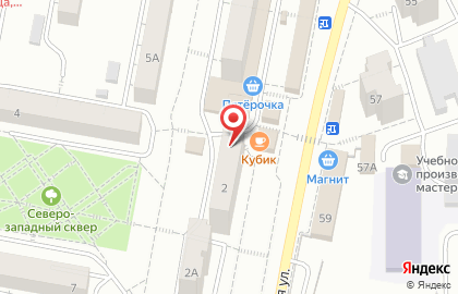 Магазин Морозовский хлеб в Челябинске на карте