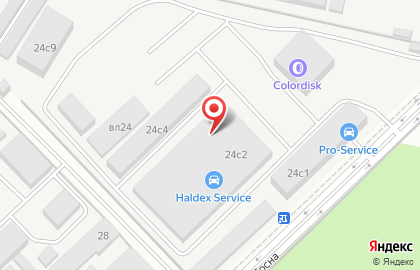 Ремонт кофемашин JURA на улице Красная Сосна на карте