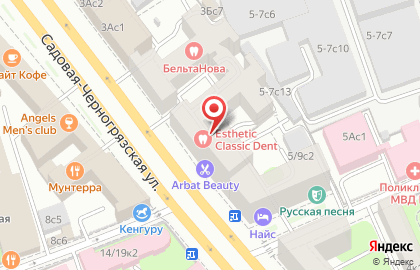 Jeansoff на Садовой-Черногрязской улице на карте