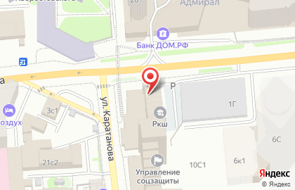 Туристическое агентство Апрель в Центральном районе на карте