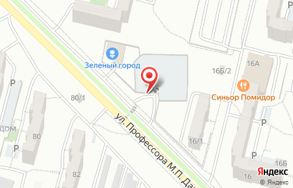Автостоянка в Хабаровске на карте