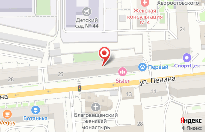 Наркологическая клиника Ориентир на улице Ленина на карте