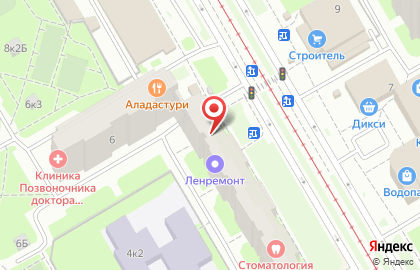 Магазин Мир Добрых вещей на проспекте Авиаконструкторов на карте